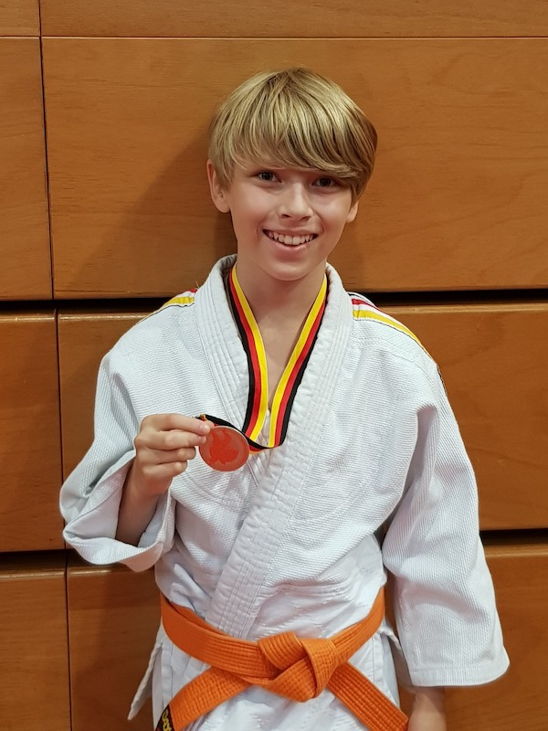 Konstantin mit Bronzemedaille