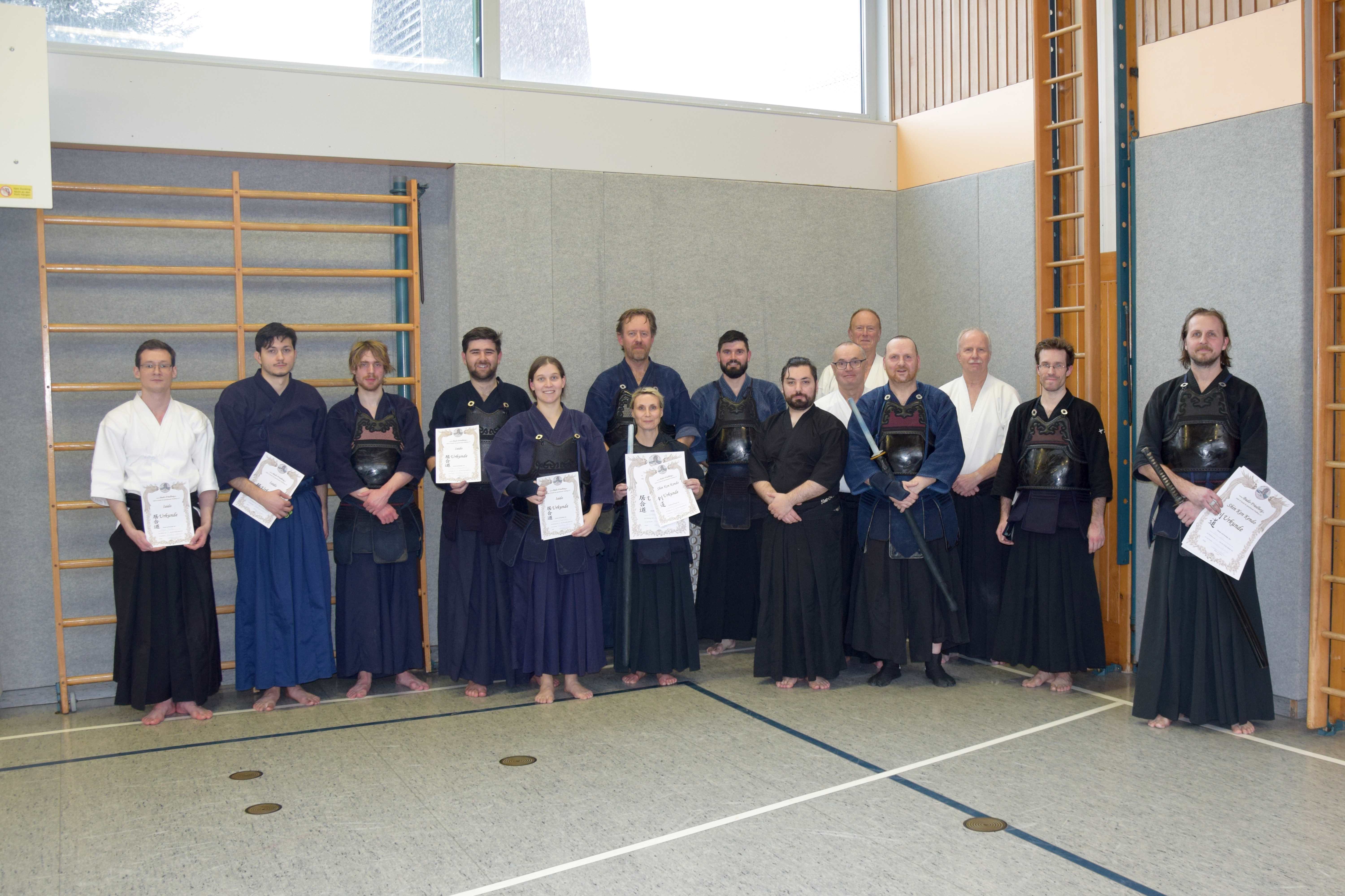 Gruppenbild der Teilnehmer